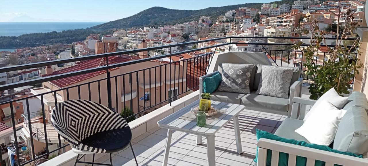 Sea Aura Apartment Кавала Екстериор снимка